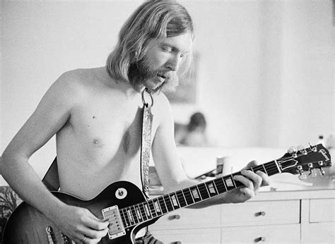 Duane Allman Shirtless With His Guitar I, One Fifth Avenue, NYC. June ...