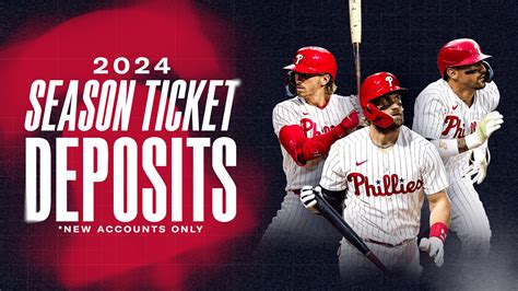 2024 Season Ticket Deposits | Philadelphia Phillies