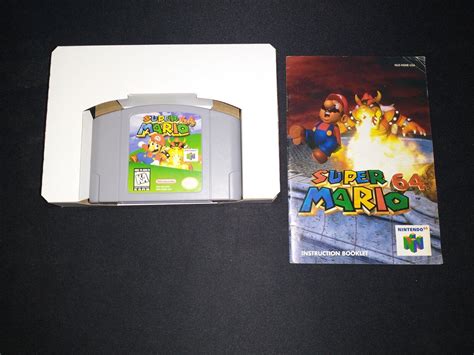 Super Mario 64 Nintendo 64 N64 EXMT+ condition COMPLETE n box ...