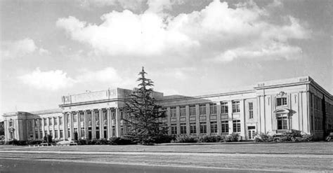 porterville high school- the two story facility with big columns, no ...