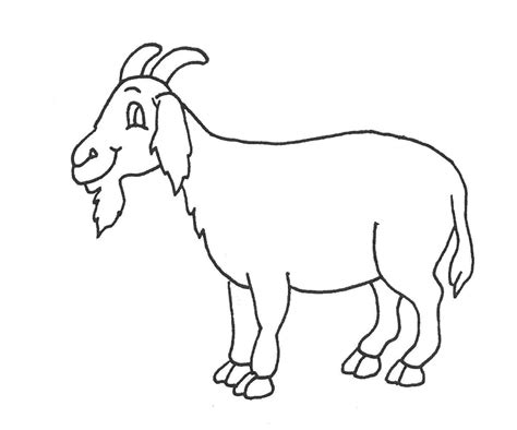 Clipart goat black and white, Clipart goat black and white Transparent FREE for download on ...