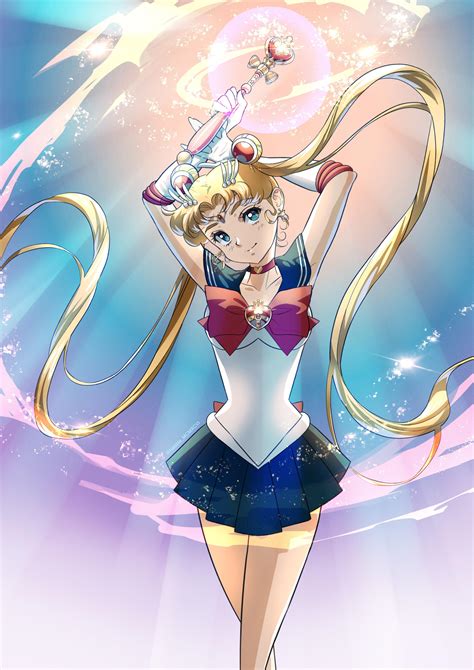 Sailor Moon Fan Art Gif Love This Sailor Moon Crystal Gif Sailor ...
