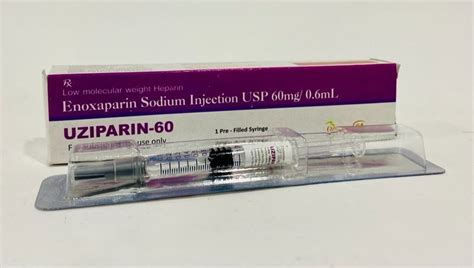 Enoxaparin Sodium Injection Ip 60 Mg 0.6 Ml at Rs 705/piece | Enoxaparin Injection in Panchkula ...