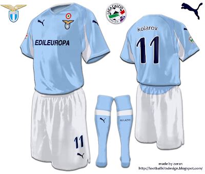 football kits design: SS Lazio Rome fantasy kits