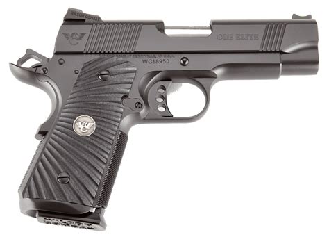 Wilson Combat CQBECP9 CQB Elite Compact Frame 9mm Luger 10+1/9+1 4″ Stainless Match Grade Barrel ...