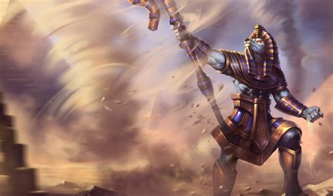 Pharaoh Nasus Skin - League of Legends Wallpapers