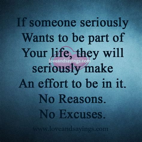 No Reasons No Excuses