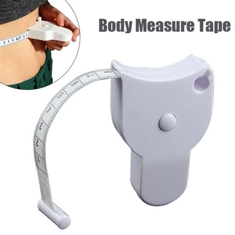 Body Measuring Tape, 60 Inch Retractable Measuring Tape for Body: Waist, Hip, Bust, Arms, and ...