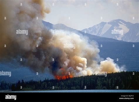 Skilak lake fire hi-res stock photography and images - Alamy