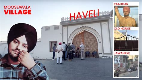 Sidhu Moose Wala Haveli | Yaadgar | Jawaharke | Khet | Old House - YouTube