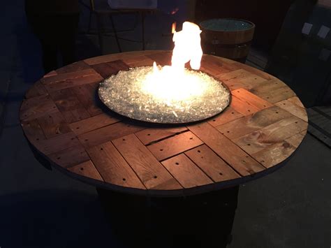 Wine Barrel Fire Pit-Whiskey Barrel Fire Pit by SmokinBarrelWorks