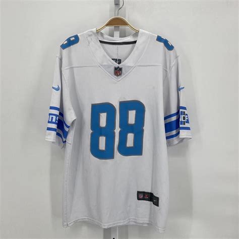 NFL Detroit Lions Jersey 💙 Trendy Jersey vibe for... - Depop