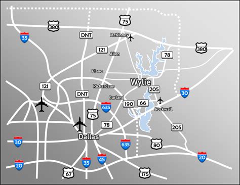 Wylie Texas Map - Printable Maps