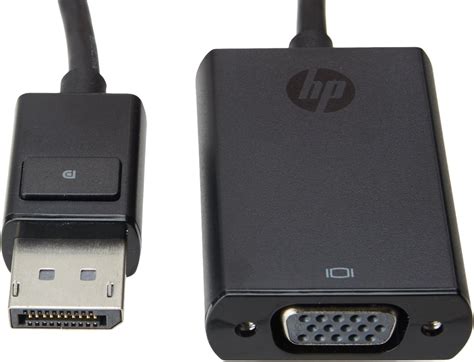 HP Adaptador DE Pantalla DISPLAYPORT A VGA: Amazon.com.mx: Electrónicos