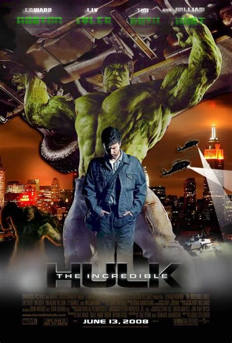 Incredible Hulk 2008 Poster