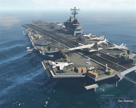 Aircraft Carrier [Menyoo] - GTA5-Mods.com