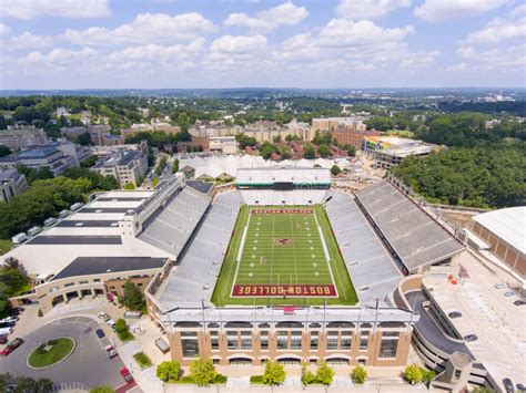 Alumni Stadium, Boston College, Massachusetts, USA Editorial Stock ...