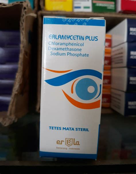 Erlamycetin Plus Eye Drop 10ml (per Pcs) | SIPLah