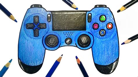 Ps4 Controller Drawing Outline / Connect with them on dribbble; - Goimages Ily