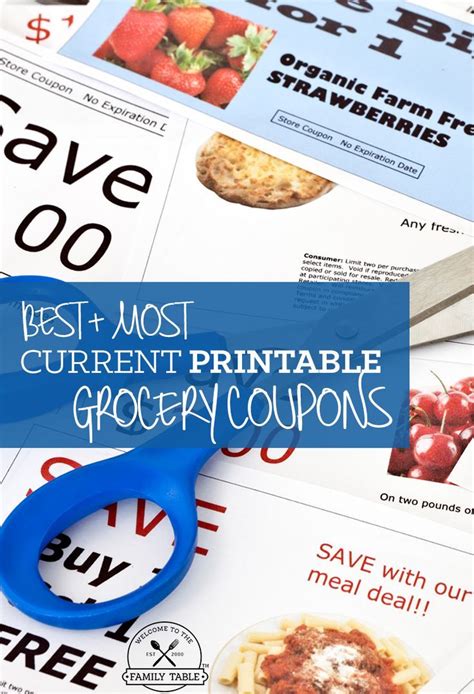 The Best + Most Current PRINTABLE Grocery Coupons | Grocery coupons, Grocery coupons free, Free ...