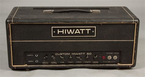 Hiwatt Custom 50 Model DR504 Amp | Cottone Auctions