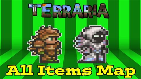 Terraria All Items Map - lasopalc