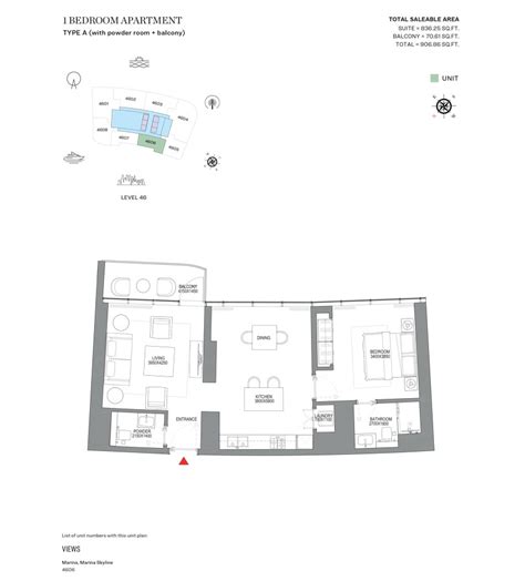 SeaHaven at Dubai Harbour by Sobha Group - Floor Plan