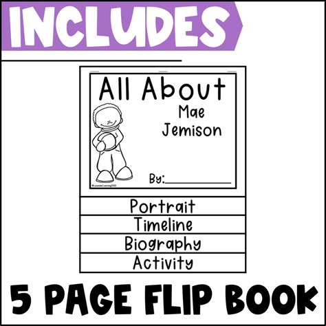 Mae Jemison Activities For Kids