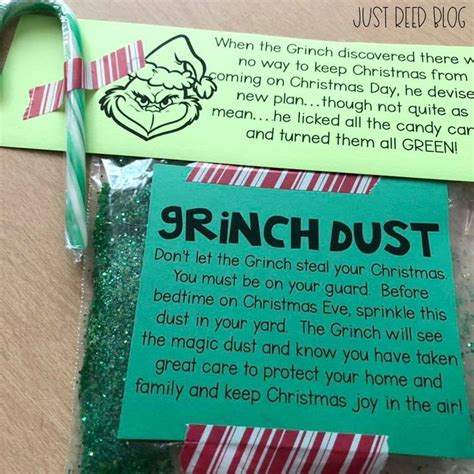 Grinch Dust Recipe with FREE Printables - Just Reed & Play | Kids ...