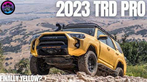 2023 4runner Trd Pro Color Options Youtube - Latest Toyota News