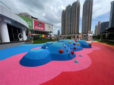 Upgraded Play Area At Tsuen Wan Plaza, Hong Kong | Rosehill Sports & Play