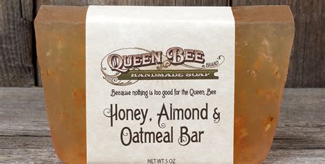 Honey, Almond & Oatmeal Bar Soap | QB Handmade Soaps