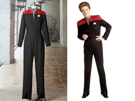 Star Trek: Voyager Cosplay, Captain Kathryn Janeway Costume Uniform