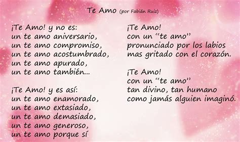 Amor y Tinta: Poemas de Amor para el día del Amor | Spanish love poems ...