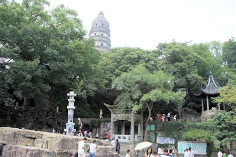 Tiger Hill Temple in Suzhou China - 2008