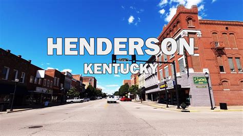 Henderson, Kentucky - Driving Tour 4K - YouTube