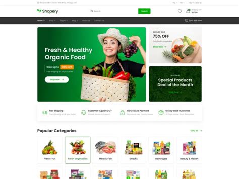 20+ E-Commerce Website Figma Templates - TemplatesJungle.com