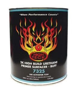 High Teck 7325-1 2k High Build Urethane Primer Surfacer Buff 1 gallon | eBay