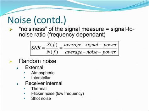 Noise Figure, Noise Factor and Sensitivity - ppt download