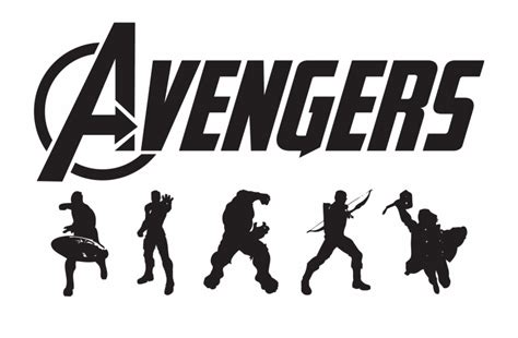 Free Marvel Clipart Black And White, Download Free Marvel Clipart Black And White png images ...