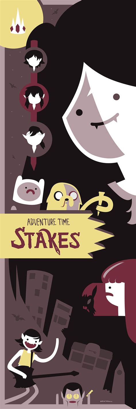 Adventure Time: Stakes | Милые рисунки, Винтажные плакаты, 8-битное ...