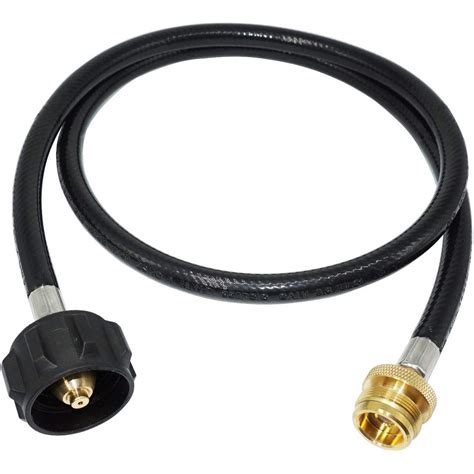 Propane Adapter Hose | 1 lb to 20 lb Converter - NomadiQ Grill