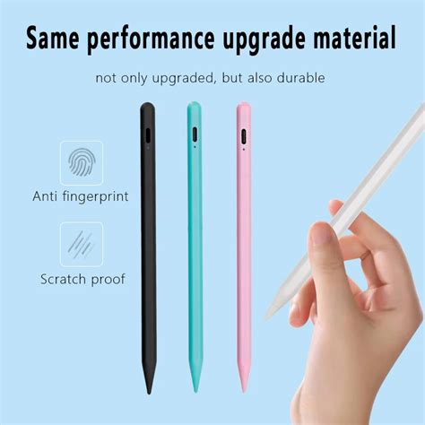 Palm Rejection Smart Touch Screen Drawing Tablet Active Stylus Tilt Pens For Apple For Ipad ...