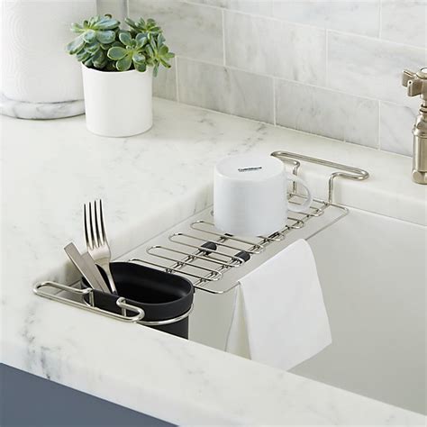 Kohler Sink Utility Rack + Reviews | Crate and Barrel