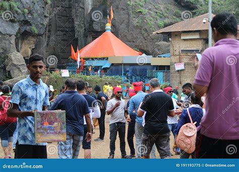 Ekvira Devi Temple Of Karla Town Near Lonavala Editorial Photo ...