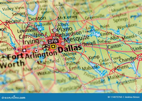 Dallas Texas Map Surrounding Cities - Share Map