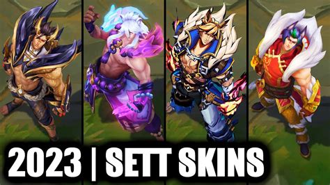 ALL SETT SKINS SPOTLIGHT 2023 | League of Legends - YouTube