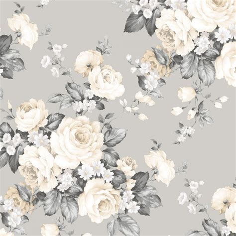 MH36505 - Grand Floral Wallpaper - Discount Wallcovering