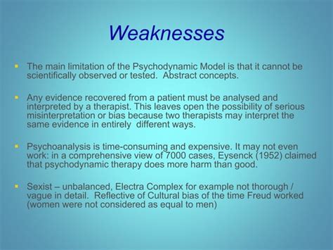 AS Psychodynamic approach abnormality