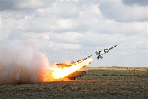 Antiaircraft Missile System Stock Photo - Image of aggression, conflict ...